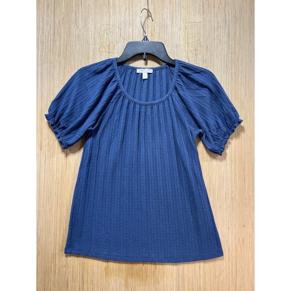 Lauren Conrad - Women's Blue Shirt Round Neckline - Small - Picture 1 of 15